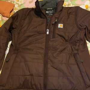 Carhartt Women's Dark Brown Puffer Jacket